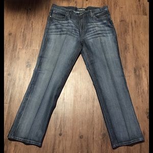 NEW! Carbon Jeans Relaxed Straight Jeans 38/32